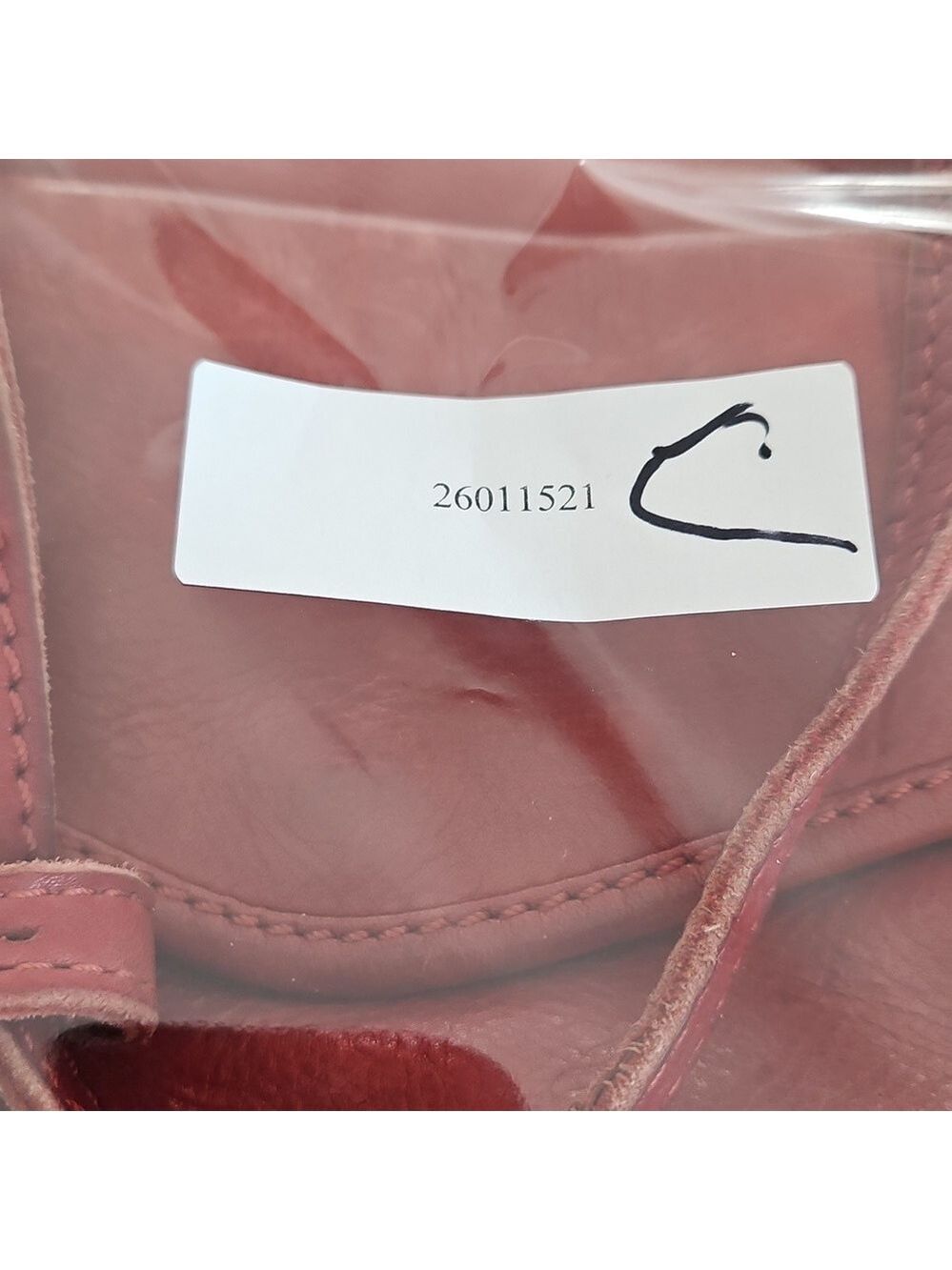 Gianni Conti Padua Red Leather Crossbody Messenger Bag - Picture 7 of 7